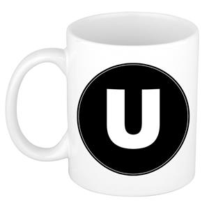 Mok / Beker Met De Letter U Voor Het Maken Van Een Naam / Woord - Koffiebeker / Koffiemok - Namen Beker