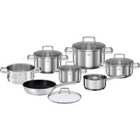 Rösle Topf-Set "Moments", 8-teilig, silber
