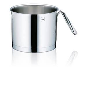 Kela Keuken Stielkasserolle Cailin 14 X 11,5 Cm 1,8 Liter Edelstahl Silber