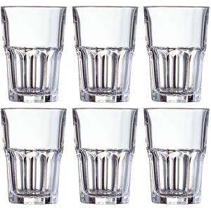 6x Stuks Waterglazen/sapglazen 420 Ml - Granity - Bar/cafe Benodigdheden - Drinkglazen - Water/fris/sapglas