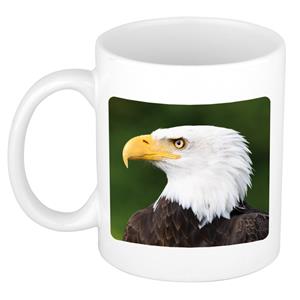 Dieren Arend Foto Mok 300 Ml - Cadeau Beker / Mok Zeearenden Liefhebber