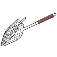 Grillmaster - Hamburger Grillwender Grillaufsatz Fleischwender Grillbräter Grillguthalter 21 x 21cm