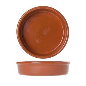 6x Luxe Creme Brulee Schaaltjes Terracotta 14,5 Cm - Hapjes Schaaltjes - Tapas Schaaltjes