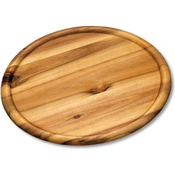 Fsc Acazia Houten Pizzabord Ø32 Cm - Acazia Hout - Pizzaplaat -