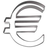 STÄDTER Ausstechform »€ - Euro-Zeichen«, Edelstahl