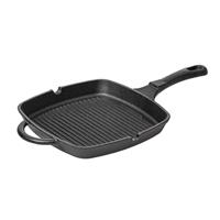 Blackwell Grillpan Gietijzer - 23 X 23 Cm - Zonder Anti-aanbaklaag