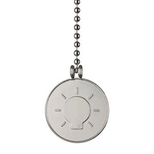 Westinghouse lampen Medaillon ketting nikkel