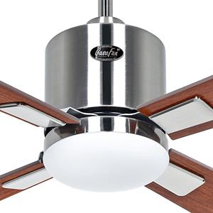 CASAFAN LED aanbouw lamp Eco Concept, chroom geborsteld