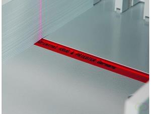Ideal Snijlat, 4700/4810/50, 570 mm, Rood