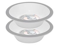 GEDA Müslischale Dumbo Gesicht 2er Set 300ml Müslischalen bunt