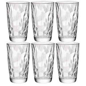 Bormioli Rocco 6x Stuks Waterglazen/sapglazen Transparant 470 Ml - Glazen / Longdrinkglazen