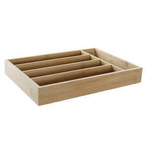 Bamboe Houten Bestek Bak/lade 35.5 X 25.5 X 5 Cm - Bestekbakken/lades