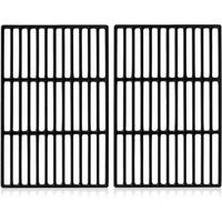 BBQ-TORO Gusseisen Grillrost (2 Stück) | 41,5 x 55 cm, Guss Grillrost emailliert