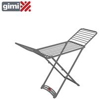 GIMI Graue Wäscheleine aus Graphit (100% Harz) 182 x 55 x 88 cm  153491