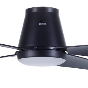 BEACON Deckenventilator Aria CTC Schwarz 122 cm mit LED