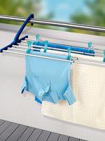 Wenko Waschbarer Trockner mit verstellbarer Breite, tragbarer Unterwäsche-Halter