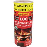 Favorit 120 Ofenanzünder, Anzündesticks Sticks Grillanzünder Kaminanzünder