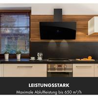 Annabelle 60 Dunstabzugshaube Glas 615 m3/h Touch-Armatur schwarz