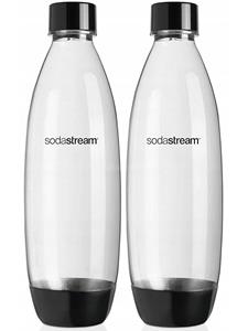 SodaStream Wassersprudler Flasche »DuoPack Fuse«, (Set, 2-tlg), Kunststoff, Ersatzflaschen für SodaStream Wassersprudler mit PET-Flaschen