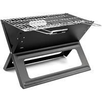 RELAXDAYS Klappgrill, praktisch, tragbar, inkl. Rost und Kohleschale, H x B x T: 30,5 x 30 x 45,5 cm, schwarz