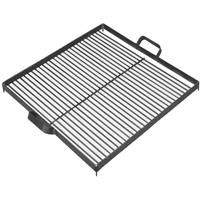 Cook King Grillrost aus Rohstahl für Feuerschale - - 44x44 cm für 60 cm Feuerschale