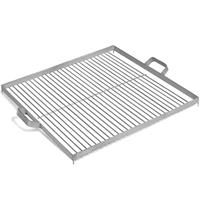 Cook King Grillrost aus Edelstahl für Feuerschale - - 58x58 cm für 80 cm Feuerschale