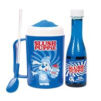 Slush Puppie Beker En Siroop Set - Blue Raspberry