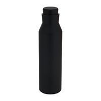 Xenos Thermo drinkfles zwart - 600 ml
