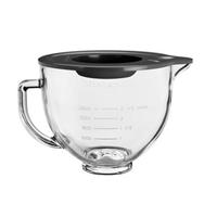 KitchenAid Küchenmaschinenschüssel »5KSM5GB für Küchenmaschine 4.3L & 4.8L«, Glas