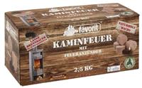 FAVORIT Kaminfeuer XXL Anzünder 2,5kg -  