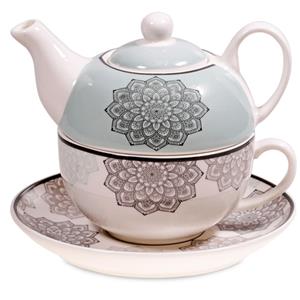 Spiru Tea for One Mandala Grijs