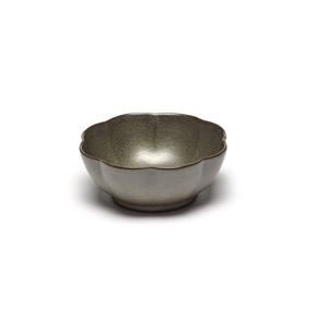 SERAX Inku - Kom geribbeld XL 15cm H6 Groen