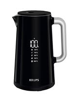 Krups Wasserkocher Smart'n Light BW8018, 1,7 l, 1800 W, mit Digitalanzeige; 5 Temperaturstufen; One-Touch-Bedienung; 360°-Sockel; Automatische Abschaltung