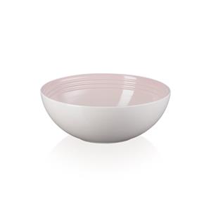 Le Creuset Salatschüssel Steinzeug Shell Pink 24cm