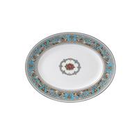 WEDGWOOD Florentine Turquoise - Vleesschotel 35cm