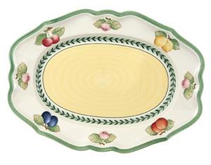 VILLEROY & BOCH French Garden Fleurence - Vleesschaal ovaal 37cm
