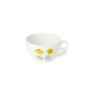 DIBBERN Impression Yellow Flower Class - Koffie/Theekop rond 0,25l