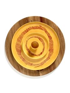 SERAX Feast by Ottolenghi - Bord XS 16x16cm Sunny Yellow Swirl-