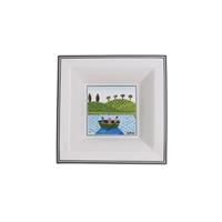 Villeroy & Boch Design Naif Serie Design Naif Gifts Schale Quadrat 14 x 14 cm (mehrfarbig)