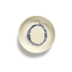 SERAX Feast by Ottolenghi - Schotel S 11x11cm wit Swirl-Stripes