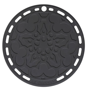 LE CREUSET Siliconen - Onderzetter Ebbenzwart 20cm