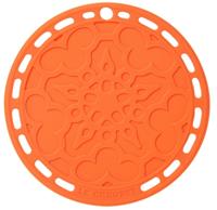 LE CREUSET Siliconen - Onderzetter 20cm Oranje