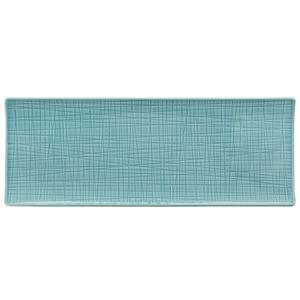 Rosenthal Mesh Aqua Mesh Colours Aqua Platte flach 34 x 13 cm (blau)