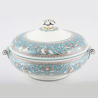 WEDGWOOD Florentine Turquoise - Dekschaal 20cm