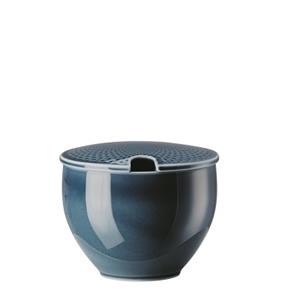 Rosenthal Junto Ocean Blue Junto Ocean Blue Zuckerdose mit Einschnitt (blau)