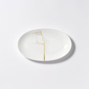 DIBBERN Golden Forest Pure - Schaal Ovaal 32cm