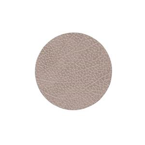 LIND DNA Glass Mat Circle - Onderzetter 10cm Hippo Warm Grey