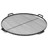 Cook King Grillrost mit 4 Griffen aus Rohstahl - - 60 cm