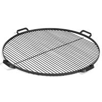 Cook King Grillrost mit 4 Griffen aus Rohstahl - - 80 cm