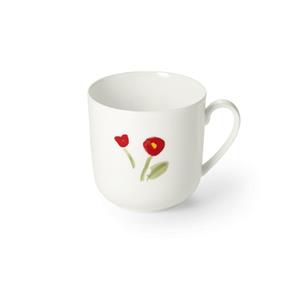 DIBBERN Impression Red Flower Classic - Beker 0,32L